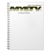 Spiraal Notitieboek van MYETV (Voorkant)