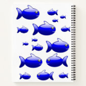 Spiraal Notitieboek Vis (Achterkant)