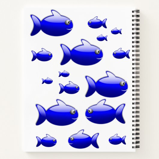 Spiraal Notitieboek Vis (Achterkant)