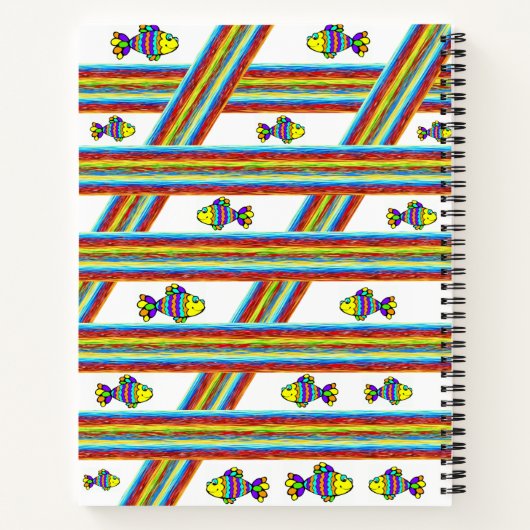 Spiraal Notitieboek Vis (Achterkant)