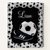 Spiraal Notitieboek Voetbal (Achterkant)