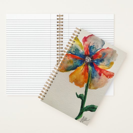 Spiraal Notitieboek voor regenboogventilator (Binnen)