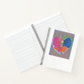 Spiraal Notitieboeken vlinder gevoerd (Binnen)