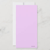 Spiraal ontwerp bedankkaart (Achterkant)