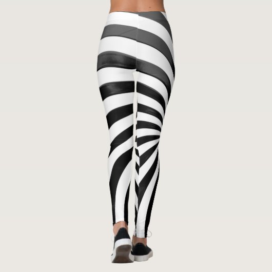 Spiraal ontwerp leggings (Achterkant)