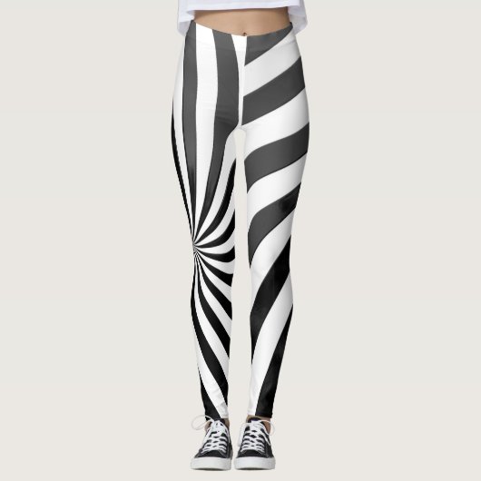 Spiraal ontwerp leggings (Voorkant)