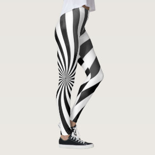 Spiraal ontwerp leggings