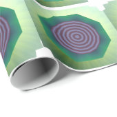 Spiraal ontwerp met gevouwen rand cadeaupapier (Rol Hoek)