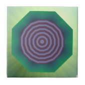 Spiraal ontwerp tegeltje (Voorkant)