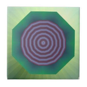 Spiraal ontwerp tegeltje