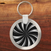Spiraal patroon sleutelhanger (Voorkant)