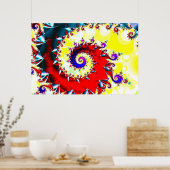 spiraal poster (Keuken)
