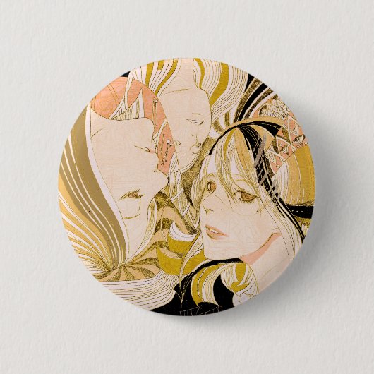 spiraal ronde button 5,7 cm (Voorkant)
