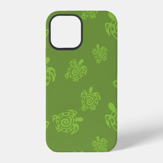 Spiraal Schildpad Patroon iPhone Hoesje (Achterkant)