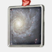 Spiraal sterrenstelsel M74 Metalen Ornament (Links)