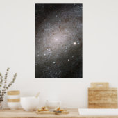 Spiraal sterrenstelsel NGC 300. Poster (Keuken)