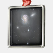 Spiraal sterrenstelsel NGC 4911 Metalen Ornament (Links)