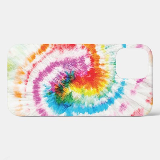 Spiraal stropdas-kleurstof, regenboog wervelpatroo Case-Mate iPhone case (Achterkant (horizontaal))