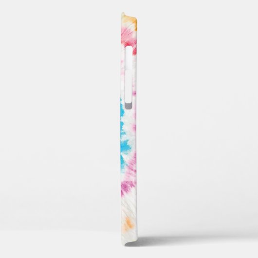 Spiraal stropdas-kleurstof, regenboog wervelpatroo Case-Mate iPhone case (Achterkant / Links)