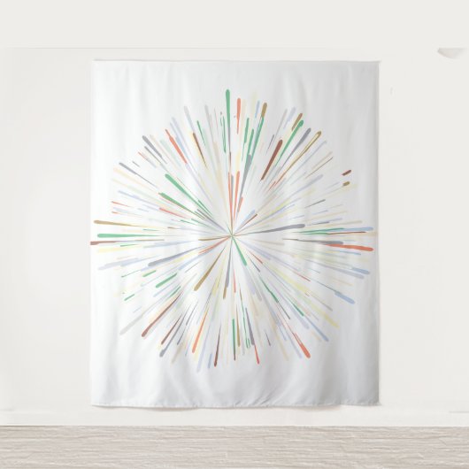 Spiraal Tapijt Wandkleed (Voorkant)