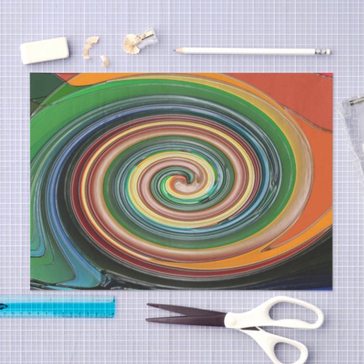 SPIRAAL tissuepapier (Craft)