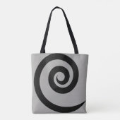 Spiraal Tote Bag (Achterkant)