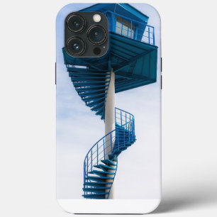 "Spiraal Trap Rond Pole Phone Case – Modern