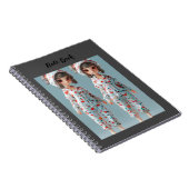 Spiraal twee Cartoon stijl meisjes Notitieboek (Rechterzijde)