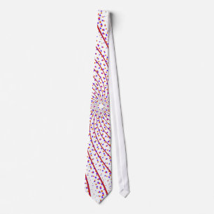 Spiraal van Confetti: Aangepast Stropdas: Necktie Stropdas