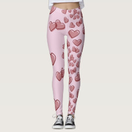 Spiraal van het hart leggings