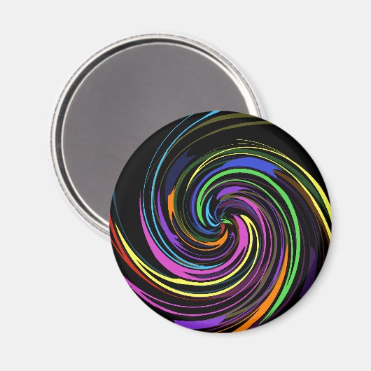 Spiraal van kleur magneet (Voorkant / Achterkant)