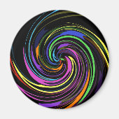 Spiraal van kleur magneet (Voorkant)