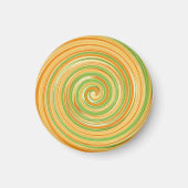 Spiraal van leuke citruskleuren magneet (Voorkant)