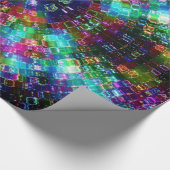 Spiraal verpakkingspapier van glas, gepantserd cadeaupapier (Hoek)