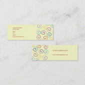 Spiraal Visitekaartje (Voorkant / Achterkant)