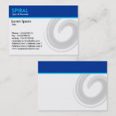 Spiraal Visitekaartje (Voorkant / Achterkant)