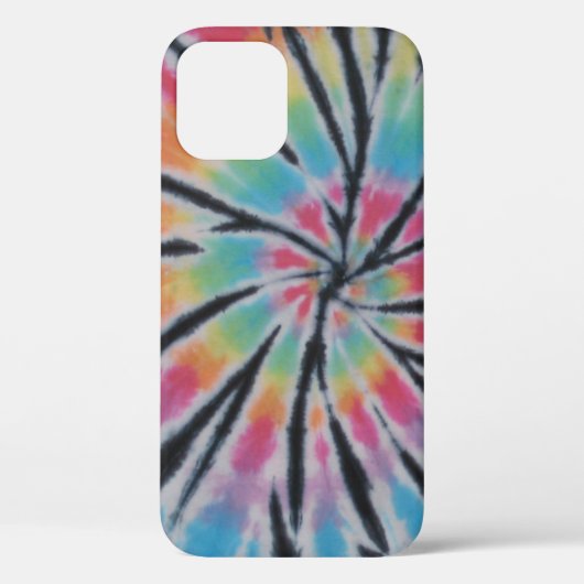 Spiraal wervelpastel regenboog stropdas kleurstof Case-Mate iPhone case (Achterkant)