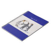 spiraalboek voor pinguïns notitieboek (Linkerzijde)