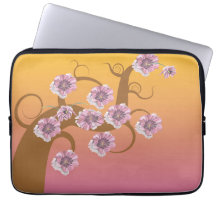 Spiraalboom met bloem 13" Notitieboek Hoesje