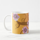 Spiraalboom Met Bloem Koffiemok (Links)