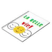 Spiraalfotoboek LA BELLE LEVEN! Notitieboek (Linkerzijde)