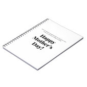 Spiraalfotoboek Notitieboek (Linkerzijde)