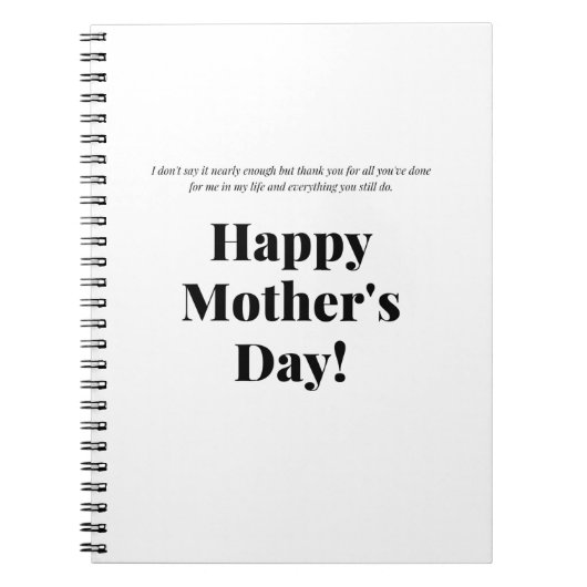 Spiraalfotoboek Notitieboek (Voorkant)