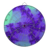 Spiraalgolven Fractaal Dartboard Dartbord (Voorkant)