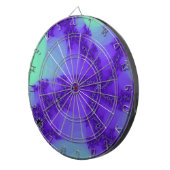 Spiraalgolven Fractaal Dartboard Dartbord (Voorkant Rechts)