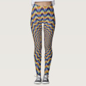 spiraalillusie leggings (Voorkant)