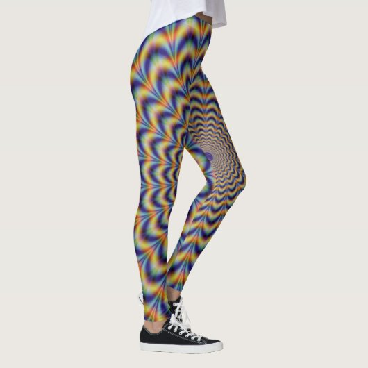 spiraalillusie leggings (Rechts)