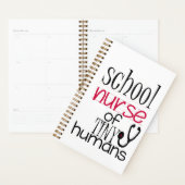 spiraalkalender/planner, georganiseerde schoolverp planner (Display)