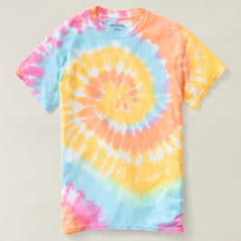 Spiraalkleurige Stropdas-Dye T-Shirt 2, voor dames