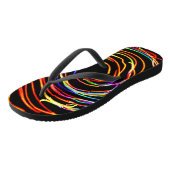 Spiraallichten gloeien teenslippers (Schuin)